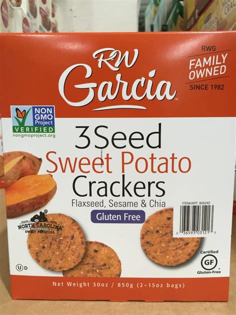 Rw Garcia 3 Seed Sweet Potato Crackers Harvey Costco