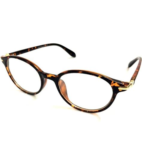 Designer Frames Leopard Print Non Metal Round Eyeglasses Buy Designer