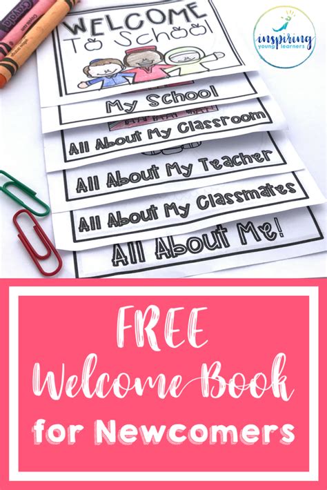 Welcome Book For Ell Newcomers Freebie Teaching Ell Students