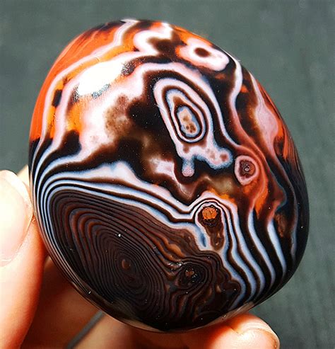 Top Beatiful Polished Silk Banded Agate Crystal From Etsy Uk