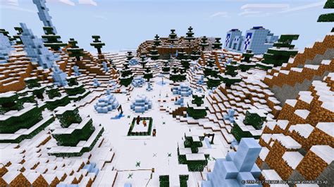 دانلود بازی The Arctic Village Minecraft Map برای اندروید مایکت