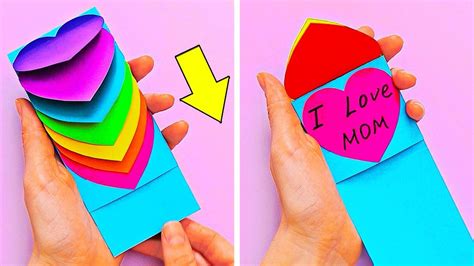 24 cute mother s day card ideas youtube origami fête des mères idée fete des meres cartes