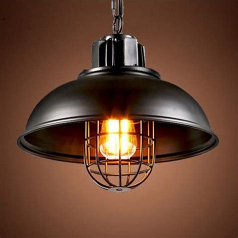 American Loft Style Iron Droplight Edison Industrial Vintage Pendant