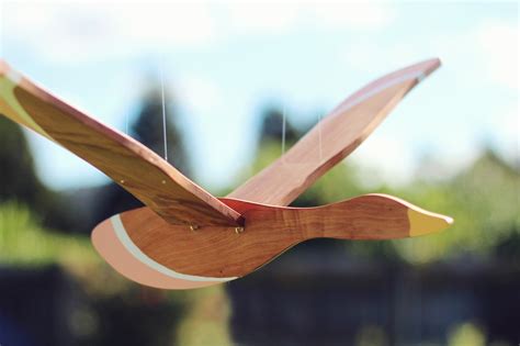 Wooden Flying Bird Felt