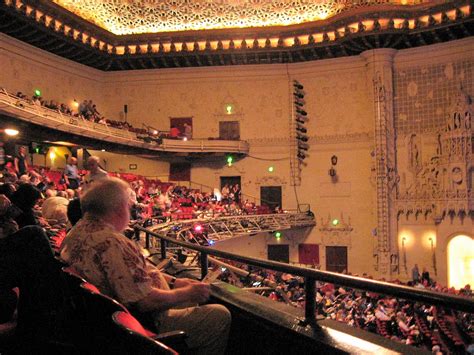 San Francisco Theatres Orpheum Theatre Interior Views