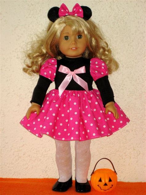 American Girl Minnie Dress American Girl Halloween American Girl Doll