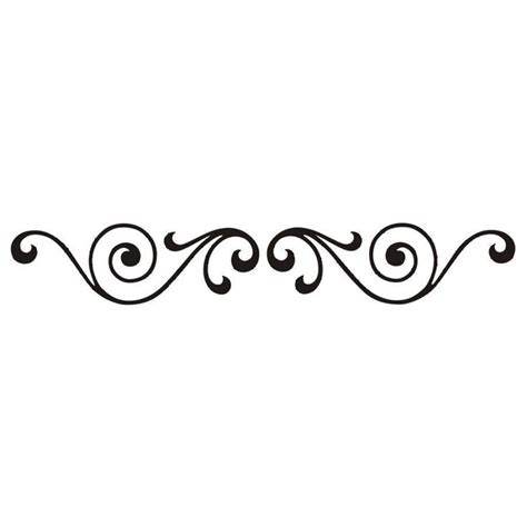 Ornament vectors - Rectangular shape | Scrollwork, Flower stencil, Pattern