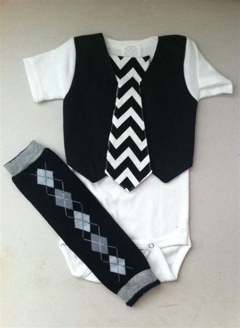Hipster Baby Boys Custom Ties And Vest Outfit W By Solcreator 3600
