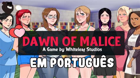 Visual Novel 2d Em PortuguÊs Dawn Of Malice V007 Androidpc Youtube