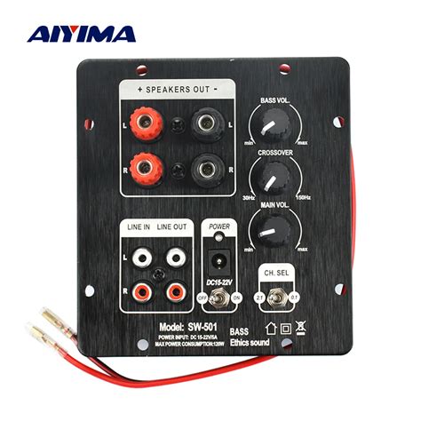 Aiyima Subwoofer Digital Smd Amplificador Integrado Placa De