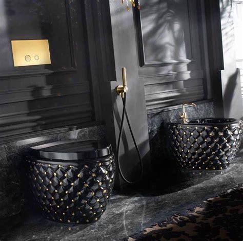 28 Exquisite Black Bathroom Design Ideas Bagni Neri Design Del Bagno