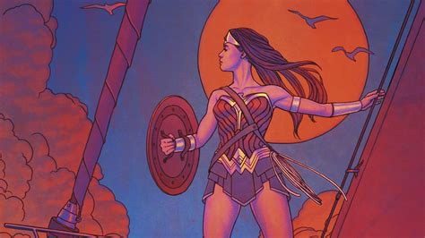Free Download Desktop Wallpaper Superhero Dc Comics Wonder Woman Hd