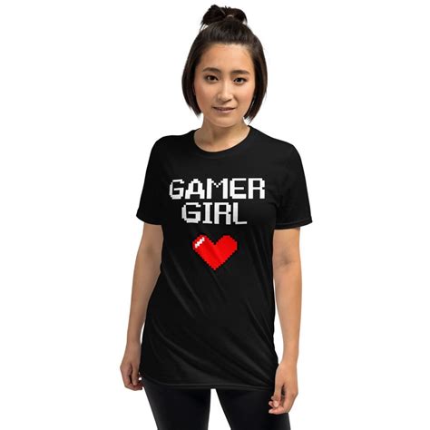 Gamer Girl T Shirt Gaming Shirt Tee For Gamers Gamer Etsy