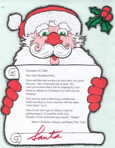 Maybe you would like to learn more about one of these? Personalized Letters From Santa Claus