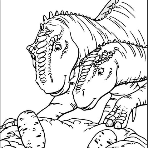 Dinosaur with a long neck. Jurrasic World Fallen Kingdom - Free Coloring Pages