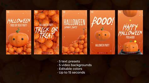 Download free after effects templates , download free premiere pro templates. Halloween Instagram Stories Download Quick 24829810 ...