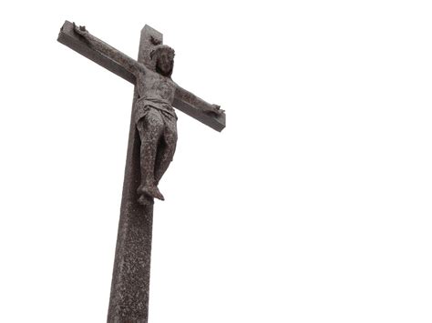 Clipart jesus · cross clip 18kb 337x500. Cross | Free Stock Photo | A cross with Jesus Christ | # 9199