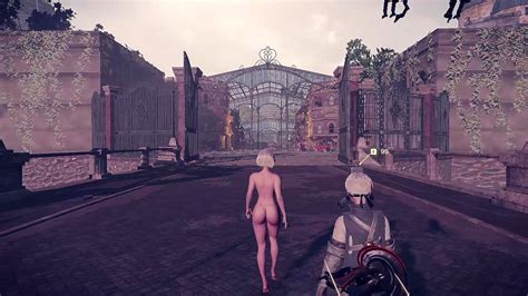 Nier Automata B Naked Encuerada Parque De Atracciones Amusement Park Xnxx Video