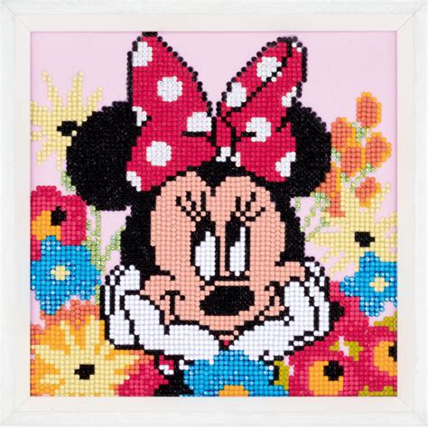 Cross Stitch Corner Diamond Painting By Vervaco Disney Mickey Mouse
