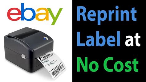 Ebay How To Reprint A Shipping Label Without Having To Pay Again