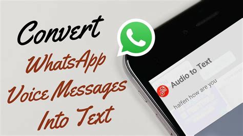 Transcribe audio file to text automatically. How To Convert WhatsApp Voice Messages Into Text - YouTube