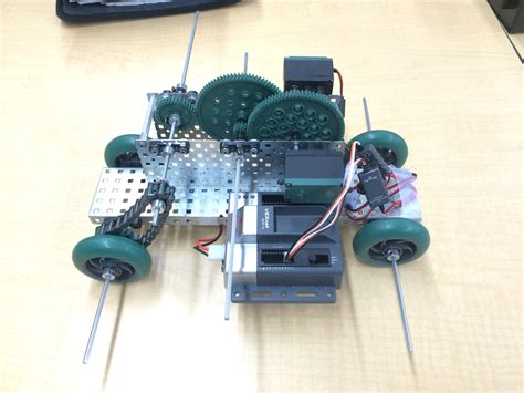 Robot Car Made With Vex Robotics Parts This Was Our