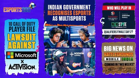 Government Of India Recognises Esports As Multisports Ste Owner Hints
