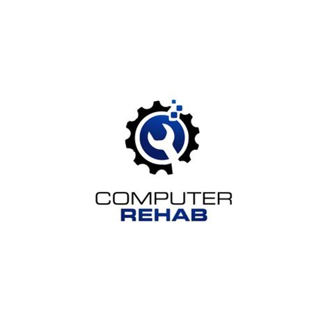 Review the logo created by our logo maker and choose the one you like the most. Computer Rehab. Computer repair shop. Nice branding icon ...
