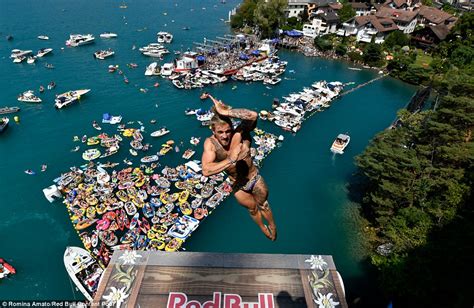 Daredevils Leap From 90ft In 2018 Red Bull Cliff Diving World Series