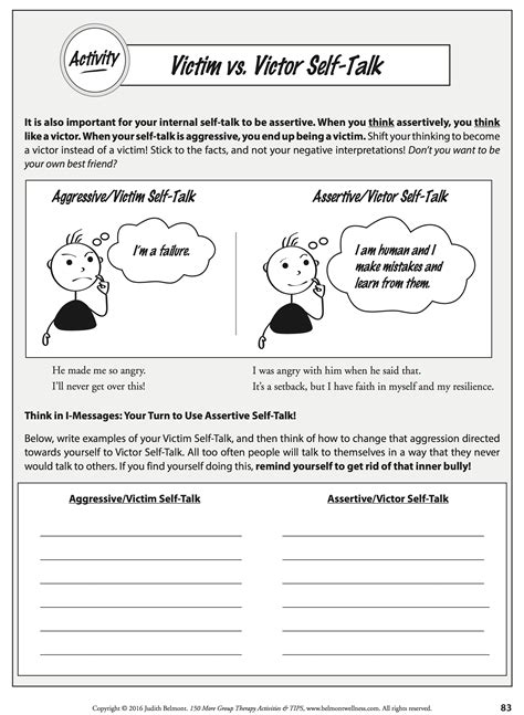 Mental Health Group Therapy Activities For Adults Worksheets