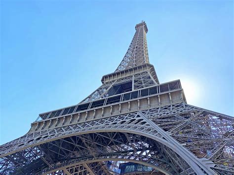 Architecture Macro Photography Of Eiffel Tower In Paris France During