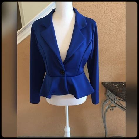 🆕royal Blue Blazer Clothes Design Fashion Design Royal Blue Blazers