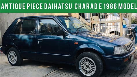 Daihatsu Charade 1986 Model For Sale In Perfect Condition YouTube