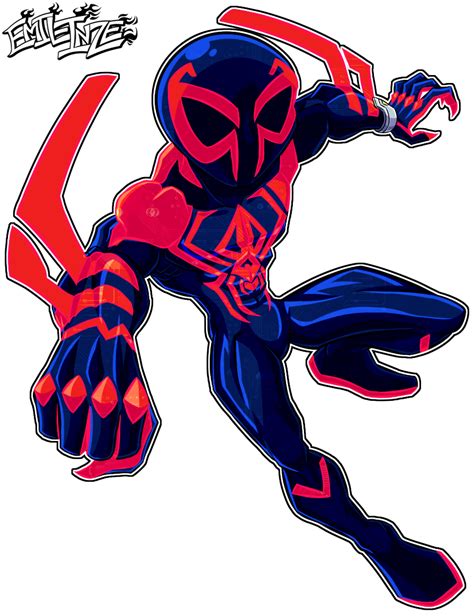 Spider Man 2099 Across The Spider Verse By Emil Inze On Newgrounds