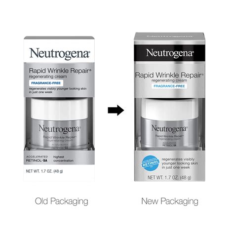 Neutrogena Rapid Wrinkle Repair Hyaluronic Acid Retinol Cream Anti