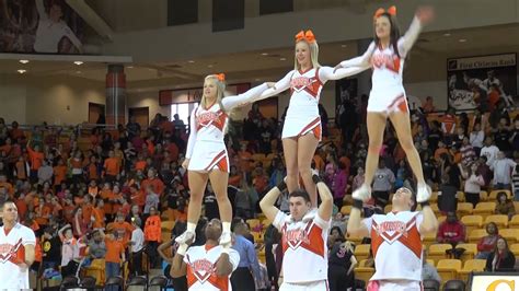 Campbell University Cheerleaders Education Day 2014 15 Youtube