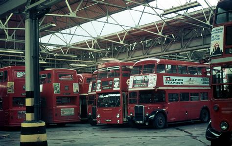 Glc Inside Lte Abbey Wood Garage 3 75 London Bus Rt Bus Routemaster