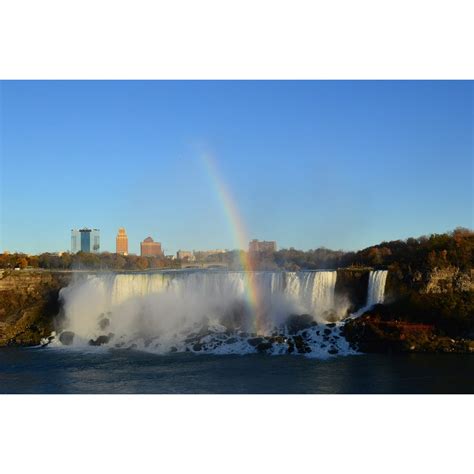 Niagara Falls Rainbow American Falls Waterfalls 20 Inch By 30 Inch
