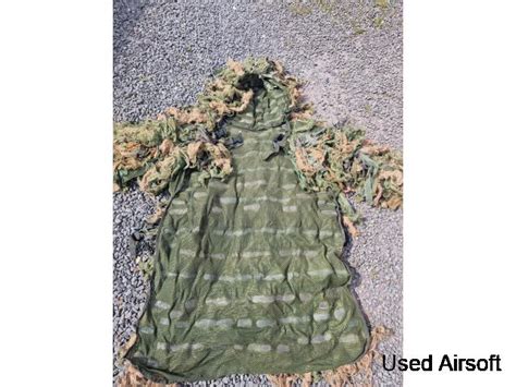 Real Army Handmade Ghillie Suit Used Airsoft The Leading
