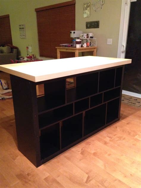 Ikea malm dresser hacked into a chic kitchen island with a wooden countertop. Ikea hack kitchen, Ikea hacks and Kitchen islands on Pinterest
