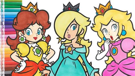 Super Mario Daisy Coloring Pages