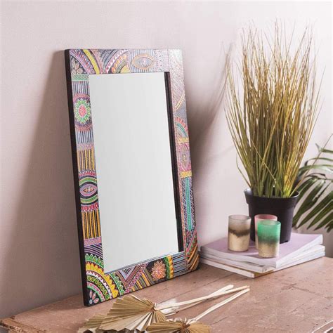 Hand Painted Mirror Hand Painted Mirrors Mirror Painting Hand Painted