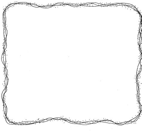 Simple Border In Lines Clip Art Library