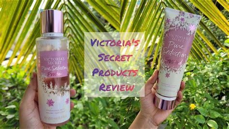 Victoria S Secret Product Review Pure Seduction Frosted Body Mist And Body Lotion Review Youtube