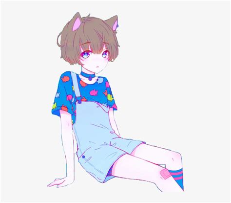 Pastel Anime Boy Kawaii Pastel Anime Boy Free Transparent Png