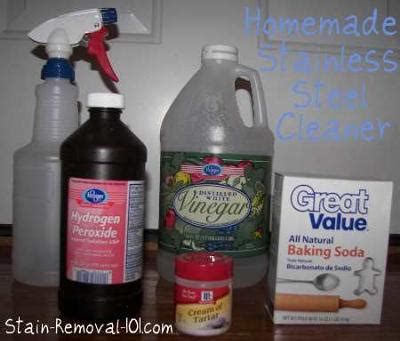 All you do is apply the drain stopper and then pour in enough club. Homemade Stainless Steel Cleaner & Polish Recipes