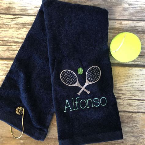 Personalized Tennis Towel Tennis Towel Tennis Ts Tennis Coach T