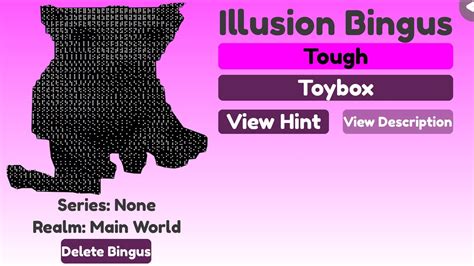 Find The Binguses Illusion Bingus Youtube