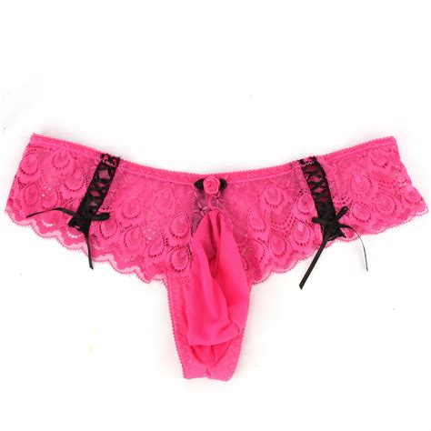 buy sissy pouch sexy panties men s skirted mooning bikini briefs girlie underwear sexy for men