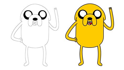 How To Draw Jake Clipart Best